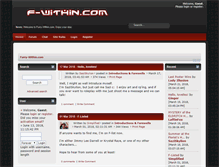 Tablet Screenshot of furry-within.com